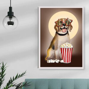 כלב – ציור דיגיטלי